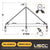 Plate Lifting Beam - 20,000 Lb. Capacity