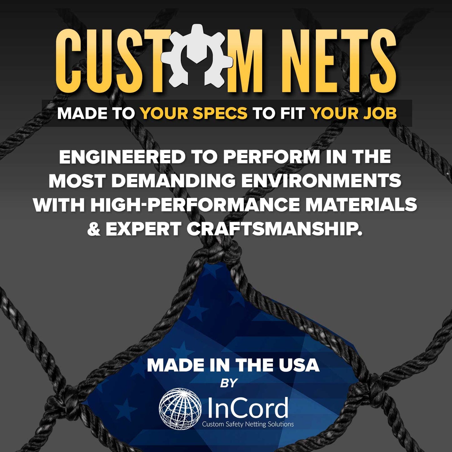 20' x 40' RocBloc® 5K Debris Net | 5,000 lbs.
