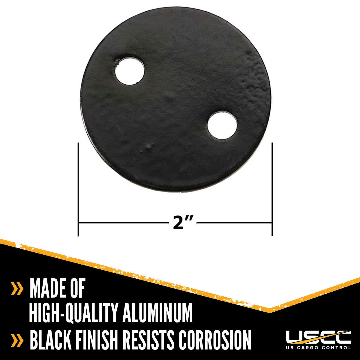 2" Bolt Plate for Single L-Track Anchor Point
