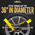 Side Mount Wheel Net with Ratchet and Flat Hook | 2' Cordura Wear Sleeve Included