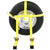 Side Mount Wheel Net with Cam Buckle & 2 Ratchets and Flat Hooks