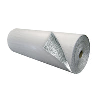 Single Bubble Reflective Insulation (White/Foil) 4'x125' - 500 sq ft