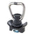 Single Stud L-Track Fitting with D-Ring | Black | 4,000 lbs. BS