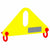 Small Length Lifting Beam (Bale Top) - 6,000 Lb. Capacity - 2' Max Spread