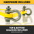 Small Length Lifting Beam (Shackle Top) - 20,000 Lb. Capacity - 3' Max Spread
