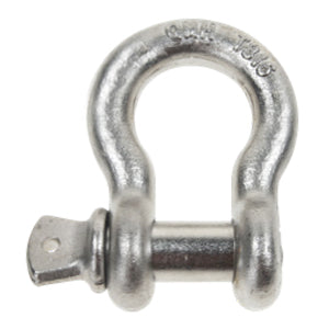 1/4" Stainless Steel Drop Forged Screw Pin Anchor Shackle - 0.5 Ton