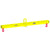 Standard Adjustable Lifting Beam w/ Swivel Hooks - 2,000 lb Capacity - 10' to 12' Spread