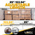 Truck Cargo Bar with Welded Cargo Restraint Hoops
