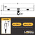 Twin Hoist Lifting Beam - 4,000 Lb. Capacity - 6' Max Spread
