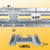 5' Vertical Galvanized E Track