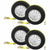 Car Carrier Wheel Strap w/ Swivel Hooks & Ratchet - 4 Pack