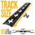 2' X-Track Rail | Black Powder Coat - 4 Pack