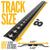 8' X-Track Rail | Black Powder Coat