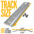 2' X-Track Rail | Galvanized - 4 Pack