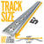 5' X-Track Rail | Galvanized