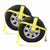 Yellow Adjustable Tow Dolly Strap with 4