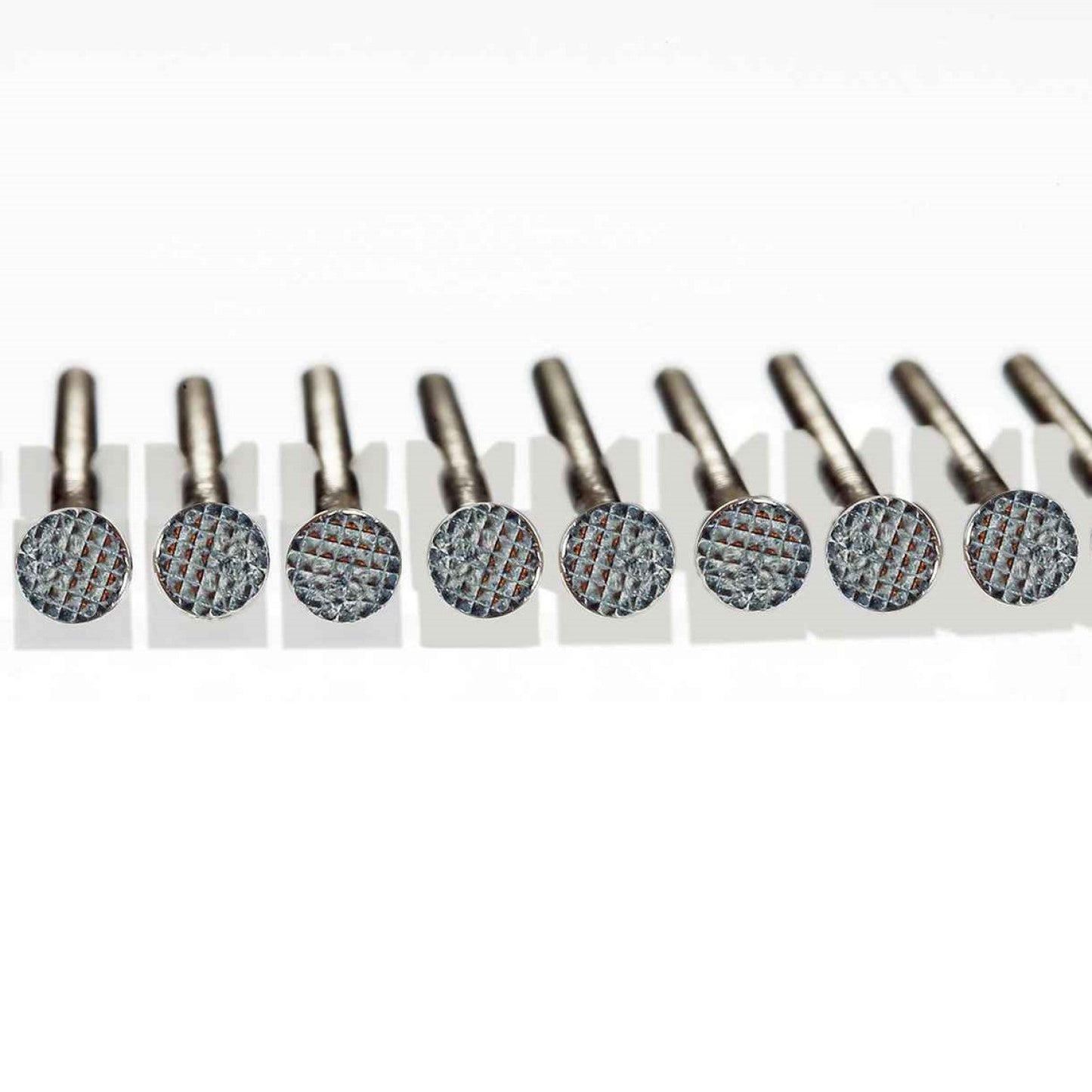 0 degree Collated Nails head view two