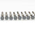 0 degree Collated Nails head view two