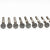 0 degree Collated Nails - head view