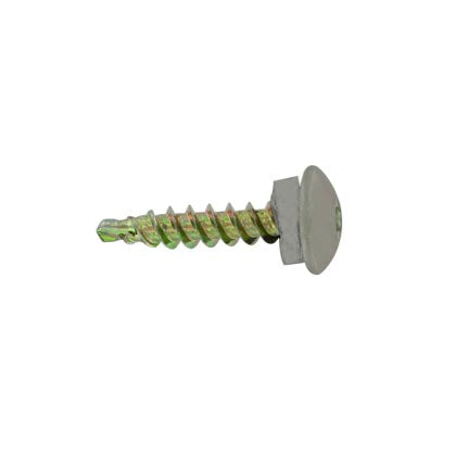 #10 x 1 Eclipse Woodbinder Metal Roofing Screw Ash Gray, Pkg 250