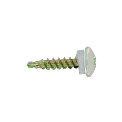#10 x 1" Eclipse Woodbinder Metal Roofing Screw - Alamo White, Pkg 250