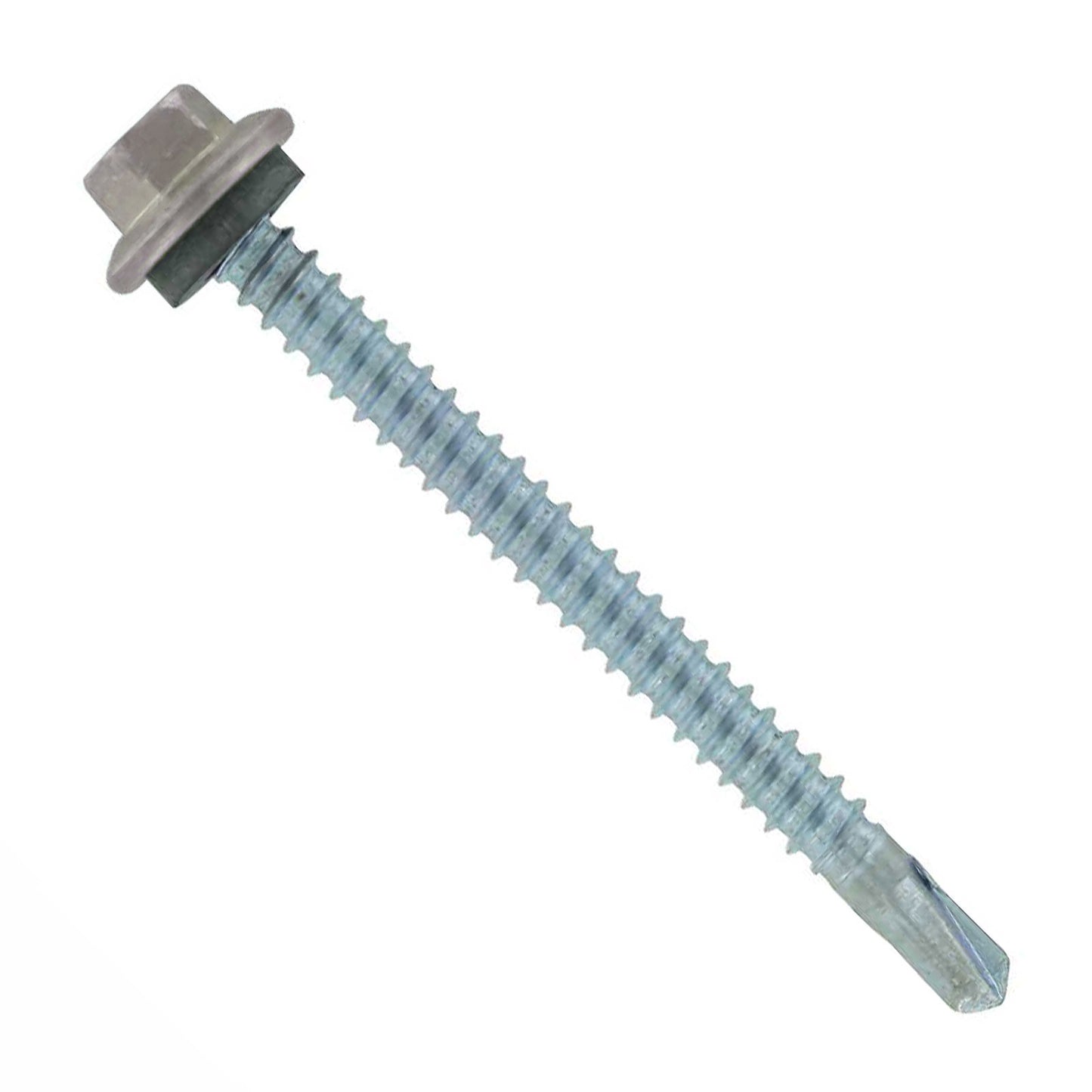 #12 x 2-1/2 Maxx Steelbinder Metal Roofing Screw Ash Gray, Pkg 250