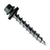 12# x 112 inch Type 17 Woodbinder Metal Roofing Screw For OSB Black Pkg 250 image 1 of 2