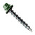 12# x 112 inch Type 17 Woodbinder Metal Roofing Screw For OSB Forest Green Pkg 250 image 1 of 2