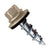 #12 x 34 inch Type 17 Woodbinder Metal Roofing Screw For OSB Light Stone Pkg 250 image 1 of 2