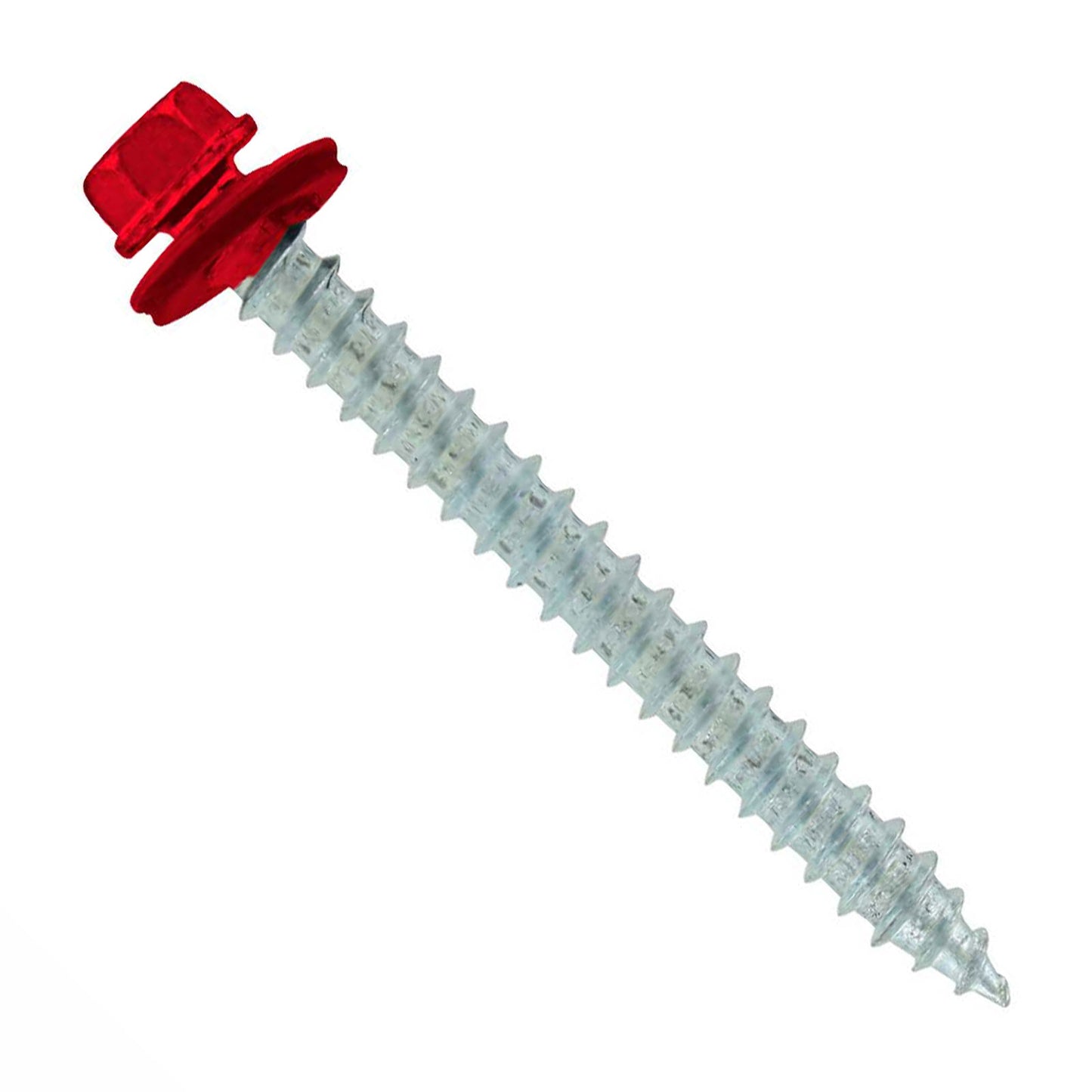 #14 x 212 inch #14 Type 17 Woodbinder Metal Roofing Screw Crimson Pkg 250