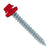 #14 x 2 inch #14 Type 17 Woodbinder Metal Roofing Screw Crimson Pkg 250