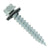 #14 x 112 inch #14 Type 17 Woodbinder Metal Roofing Screw Galvanized Pkg 250