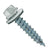 #14 x 114 inch #14 Type 17 Woodbinder Metal Roofing Screw Light Gray Pkg 250
