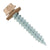 #14 x 112 inch #14 Type 17 Woodbinder Metal Roofing Screw Tan Pkg 250
