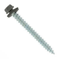 ST Fastening #14 x 2-1/2" Type 17 Woodbinder Metal Roofing Screw - Burnished Slate, Pkg 250