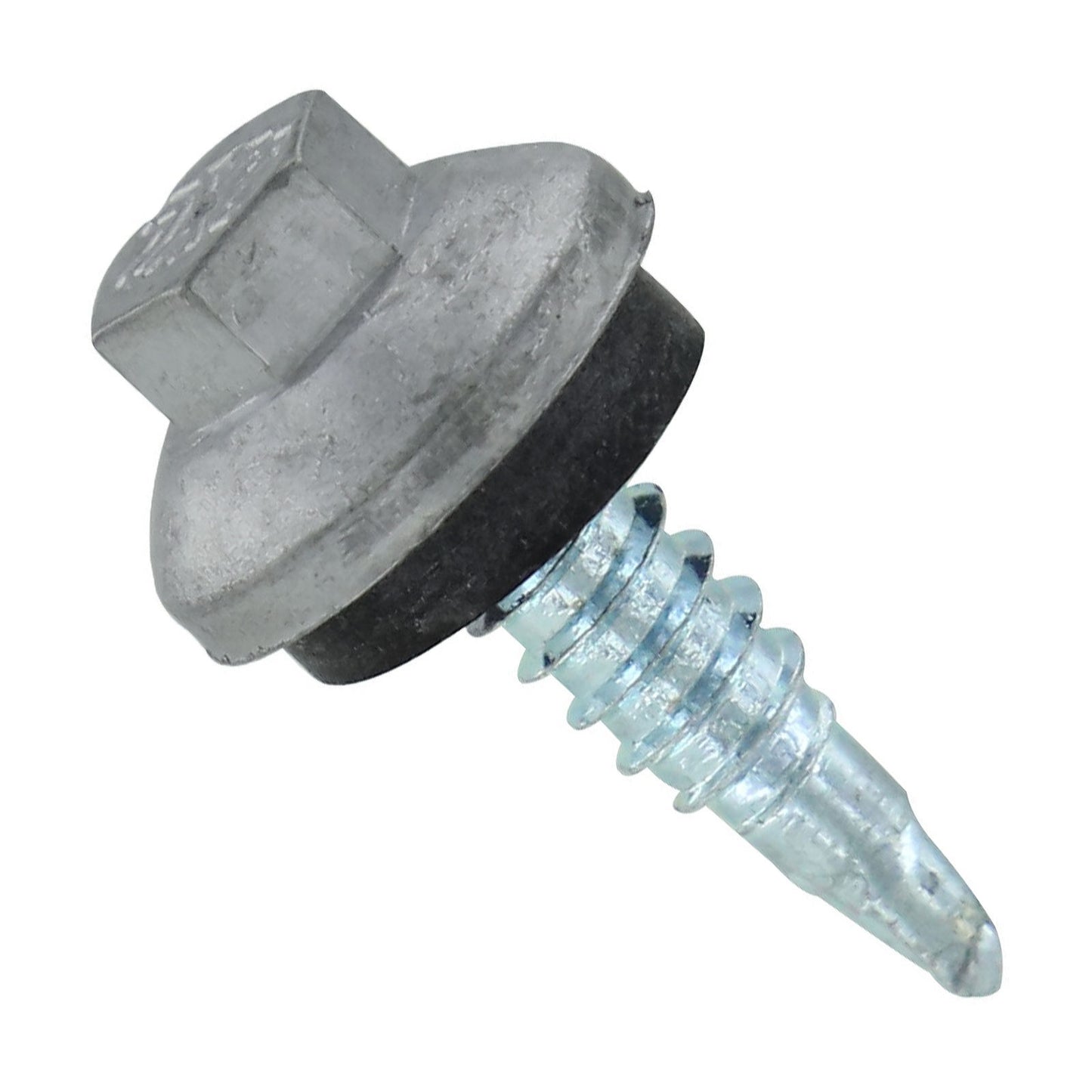 1/4 x 7/8 ZXL Steelbinder Metal Roofing Stitch Screw Ash Gray, Pkg 250