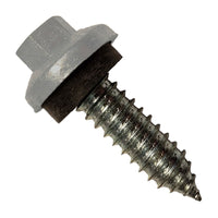 #17 x 1 inch ZXL Tapping Steelbinder Metal Roofing Stitch Screw Light Gray Pkg 250