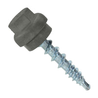 #10 ZXL Woodbinder Metal Roofing Screw - Burnished Slate