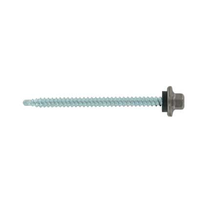 #9 x 2-1/2 ST-XL Woodbinder Metal Roofing Screw Ash Gray, Pkg 250