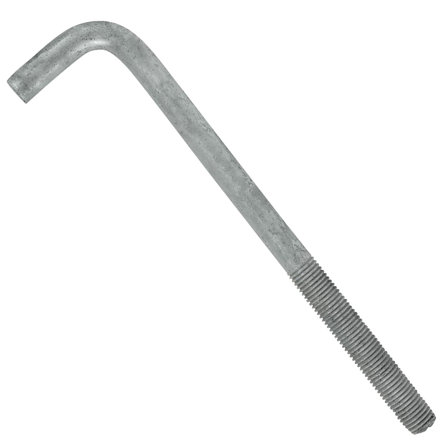 1" x 16" L-Bolt Galvanized Concrete Anchor Bolts