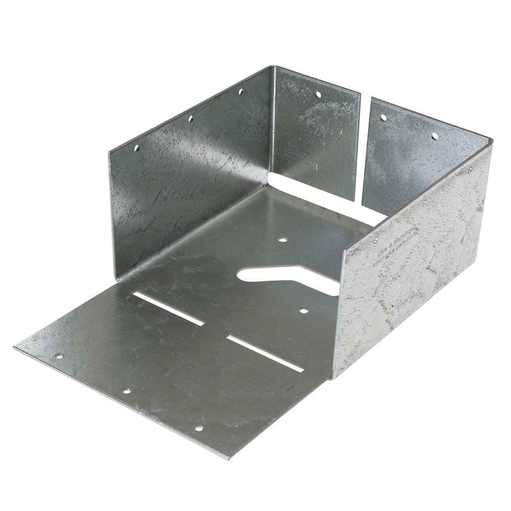 Simpson ABW66Z 6x6 Adjustable Post Base Zmax Finish image 1 of 7 image 2 of 7 image 3 of 7 image 4 of 7