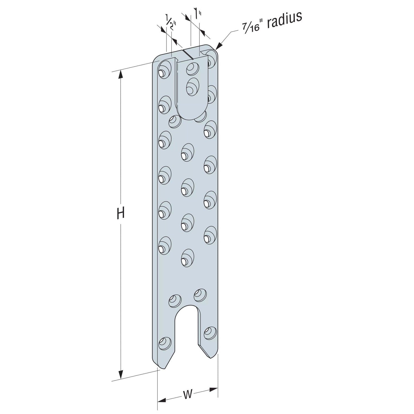 ACBH Concealed Beam Hanger Callout