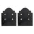 Simpson APB1010DSP 10x10 Decorative Post Base Side Plate Black Powder Coat image 1 of 2