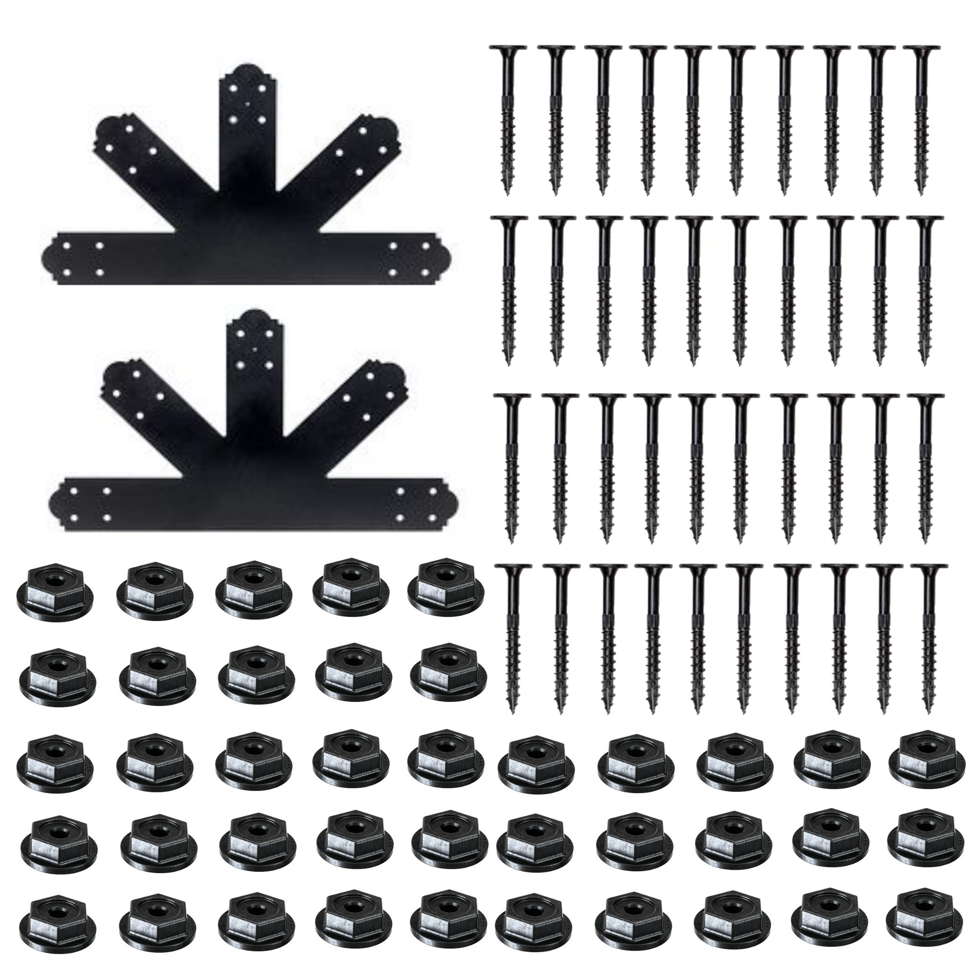 Simpson Black APGP1212 Outdoor Accents With Required Hardware