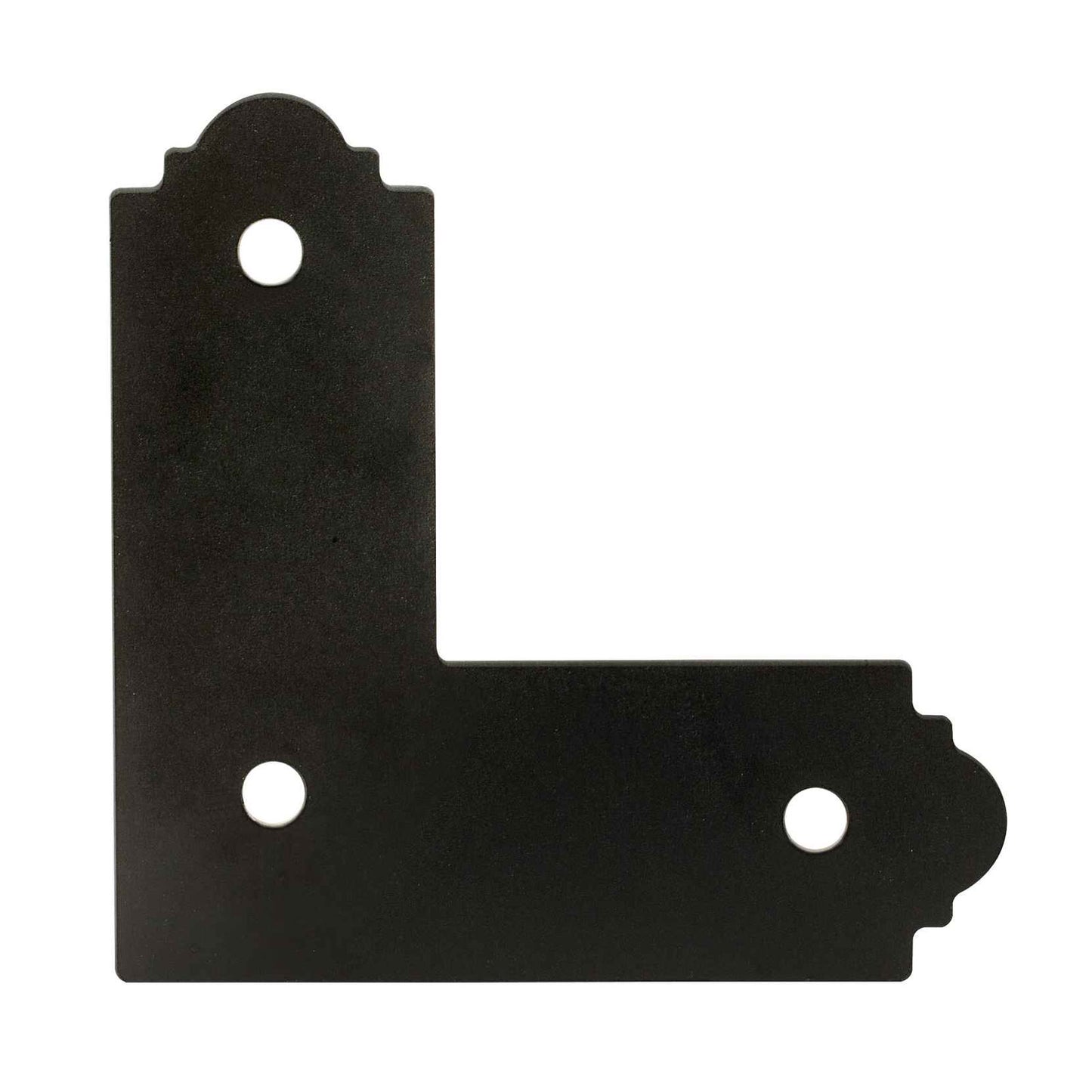 Simpson APL4 Ornamental L Strap Black Powder Coat