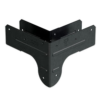 Simpson Strong-Tie APRTC2 Rigid Tie Corner Connector for 2x4 Post - Black Powder Coat, ZMAX