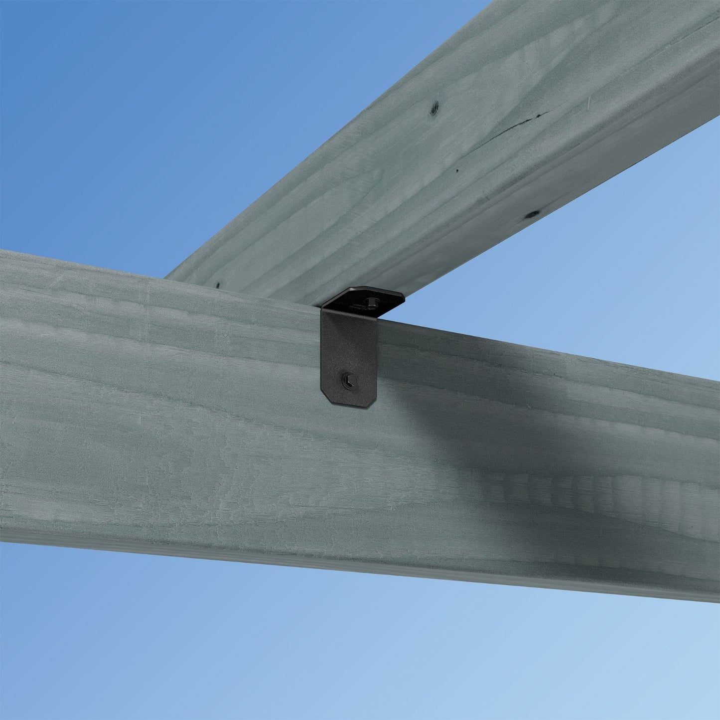 Simpson APVA21 Avant Ornamental Angle Black Powder Coat image 1 of 4 image 2 of 4