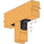 Simpson Black APVA4 Outdoor Accents With Required Hardware