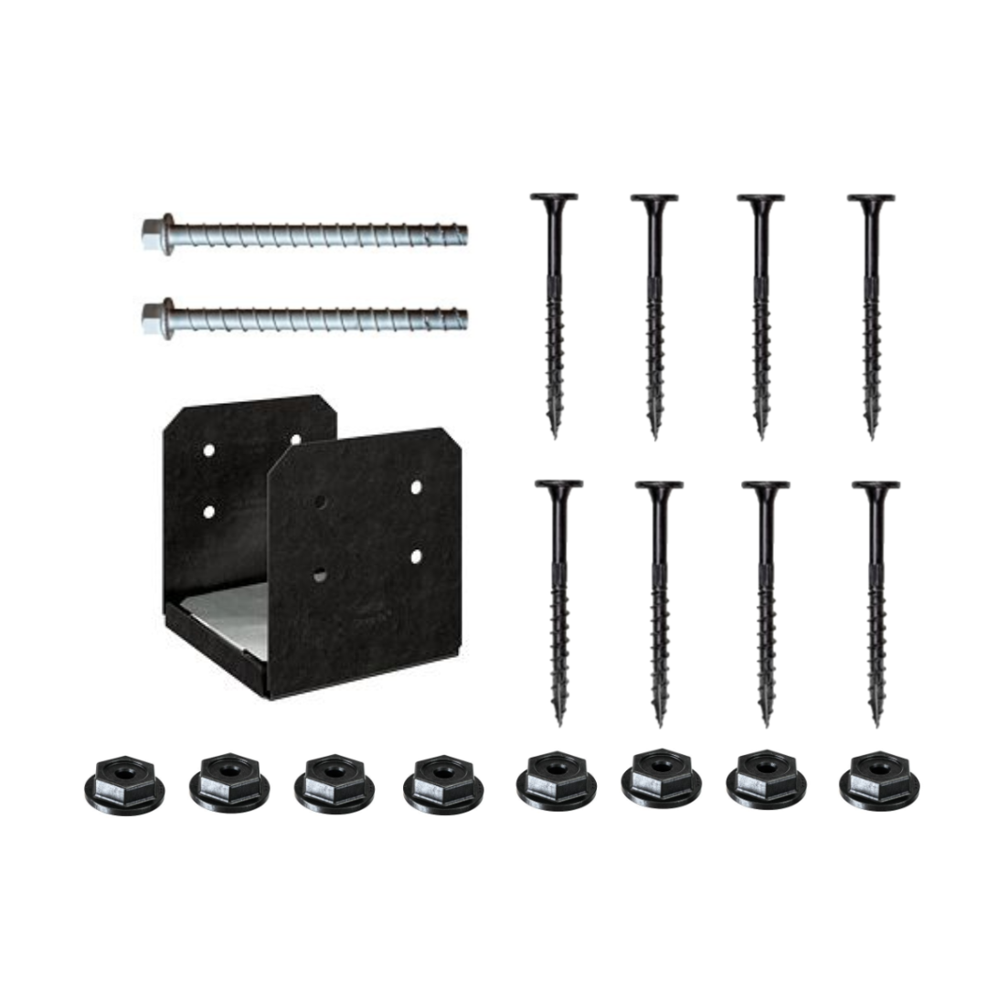 Simpson Black APVB1010 Outdoor Accents With Required Hardware