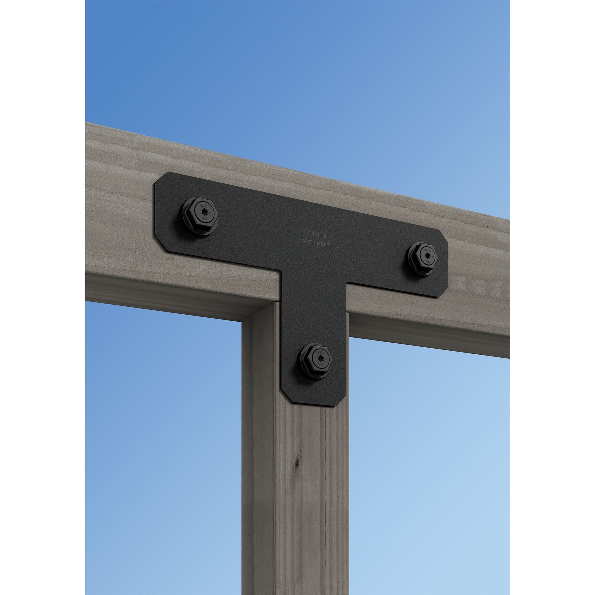 Simpson Black APVT4 Outdoor Accents With Required Hardware